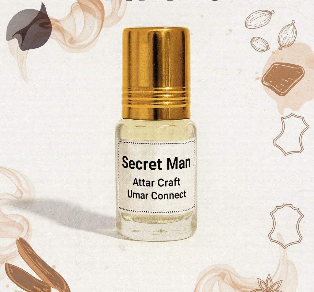 Secret Man Attar 6ml (Al-Rehab) – Masculine Fresh Long Lasting Fragrance